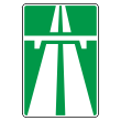 Дорожный знак 5.1 «Автомагистраль» (металл 0,8 мм, III типоразмер: 1350х900 мм, С/О пленка: тип А инженерная)